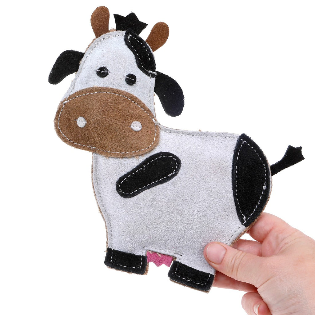 Buy Sustainable Dog Toys Online Australia Country Tails Squeaky Cow Dog Toy We Know Pets