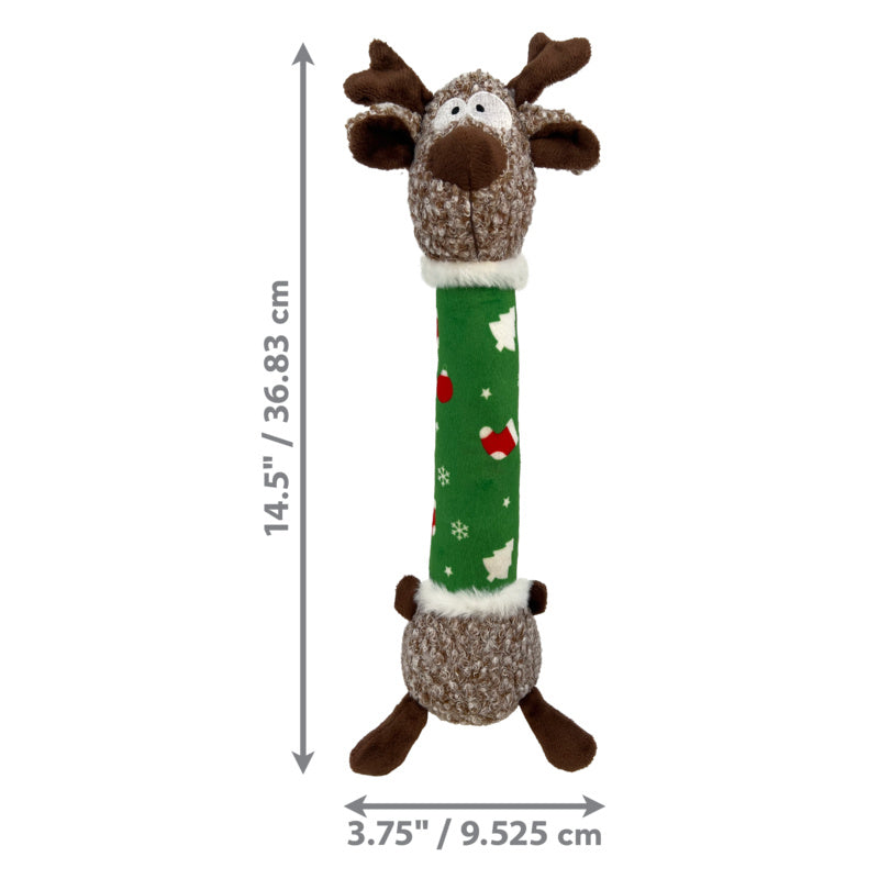 Kong Holiday Shakers Luvs Reindeer Med