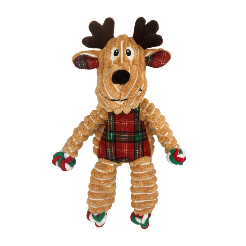 Kong Holiday Floppy Knots Reindeer Sml/Med