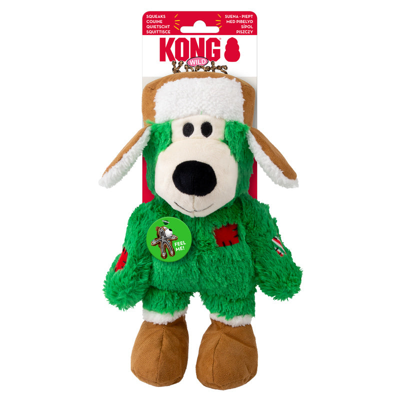 Kong Holiday Wild Knots Bear Med/Large