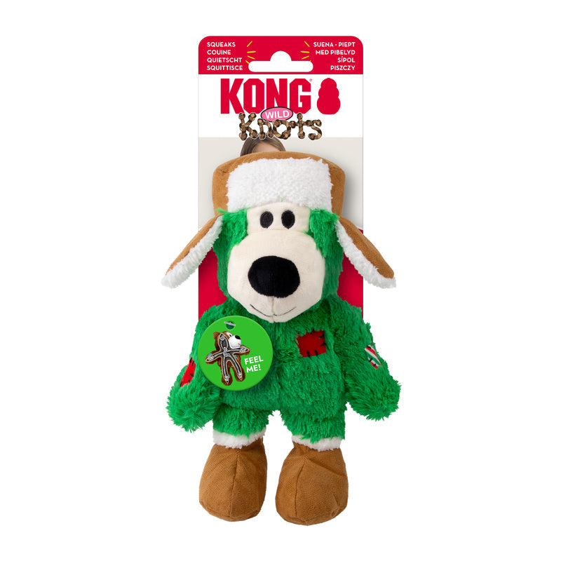 Kong Holiday Wild Knots Bear Sml/Med