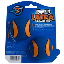 Chuckit! Ultra Squeaker Ball Medium 6cm 2Pk