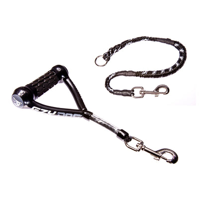 Ezy Dog Black Mongrel Leash 30cm