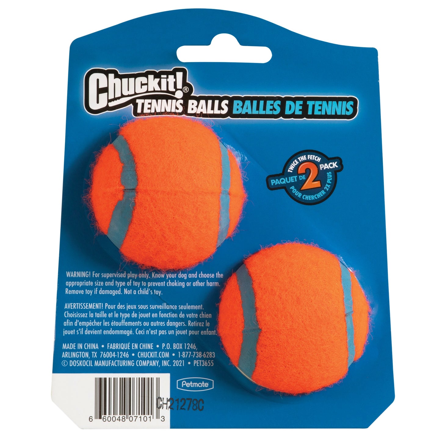 Chuckit! Tennis Ball Small 5Cm – 2Pk