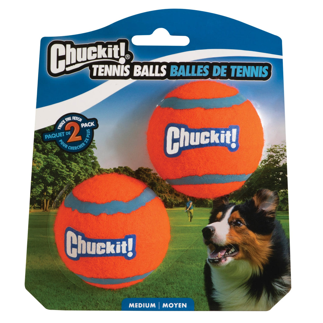 Chuckit! Tennis Ball Medium 6Cm – 2Pk