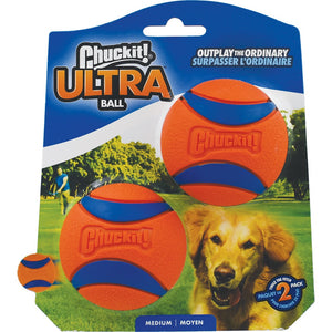 Chuckit! Ultra Ball 6cm – 2Pk [Sz:Medium]