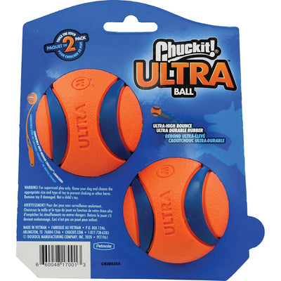 Chuckit! Ultra Ball 6cm – 2Pk [Sz:Medium]