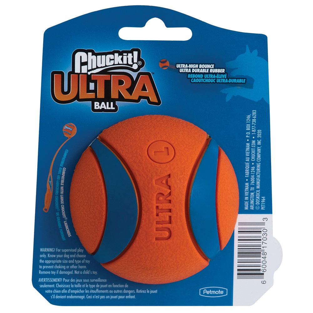 Chuckit! Ultra Ball 8cm – 1Pk [Sz:Large]