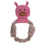 Country Tails Pig Rope Ring