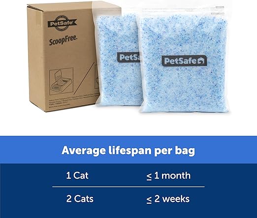 Scoopfree Litter Crystal Replacement twin pack