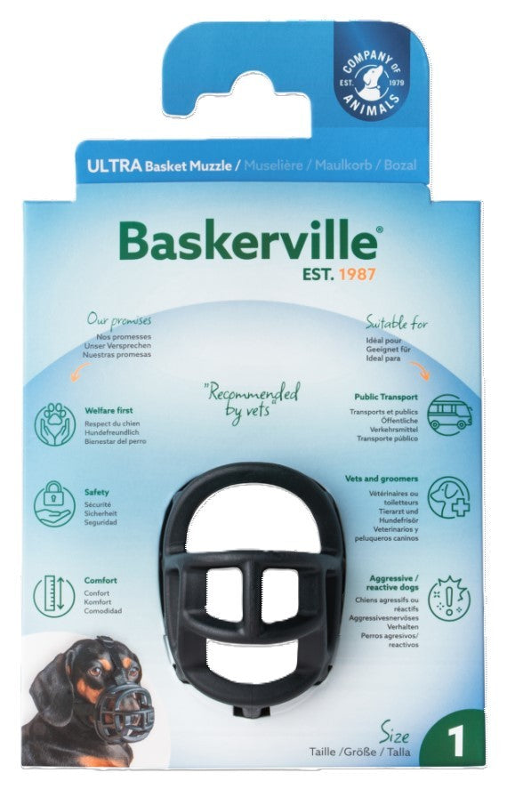 New Baskerville Ultra Muzzle [Sz:Size 1]