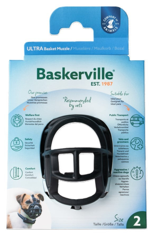 New Baskerville Ultra Muzzle [Sz:Size 2]