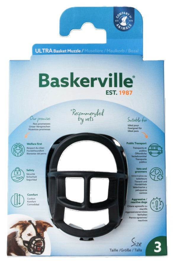 New Baskerville Ultra Muzzle [Sz:Size 3]