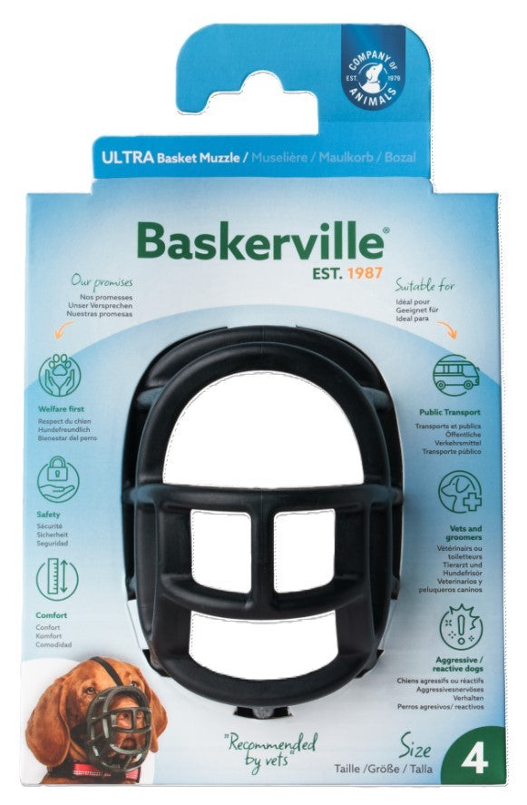 New Baskerville Ultra Muzzle [Sz:Size 4]