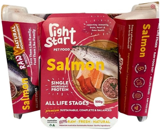 The Right Start Petfood Salmon For Dogs 500G