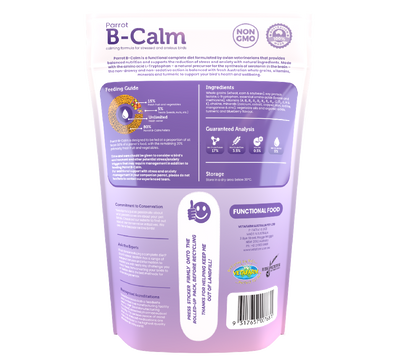 Vetafarm B Calm Parrot pellets 350g