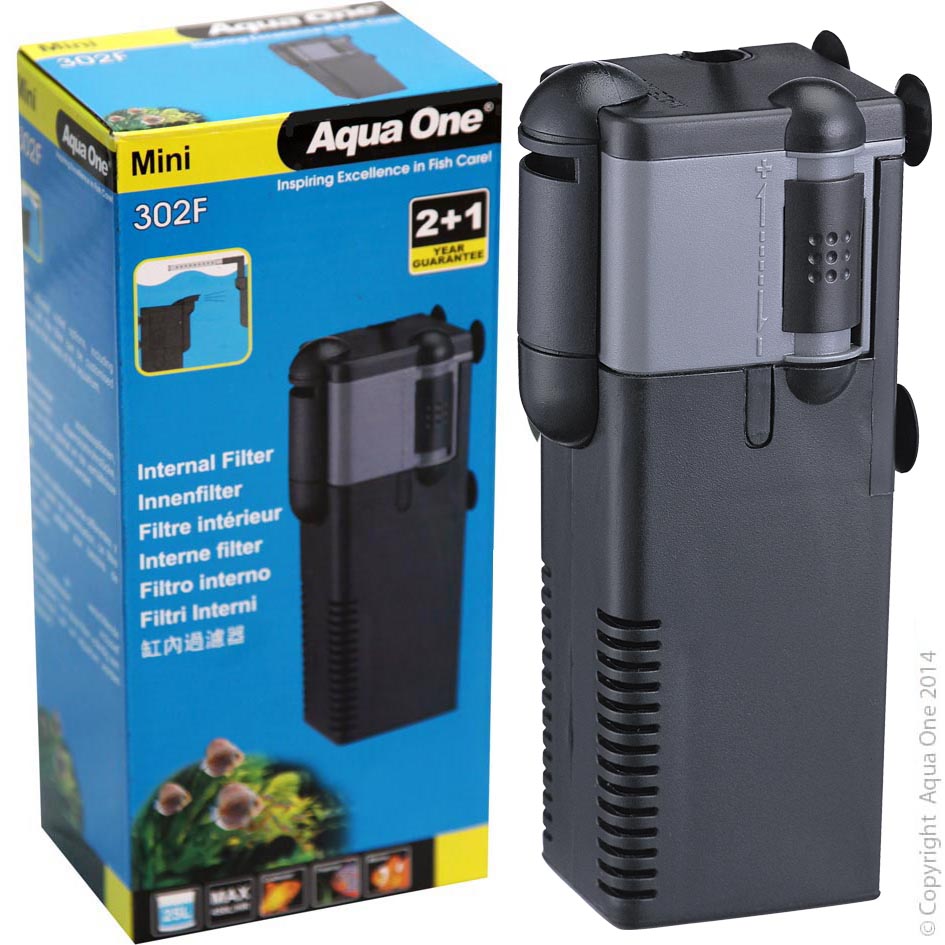 Aqua One Mini Internal Filter 302F 450LH 240V