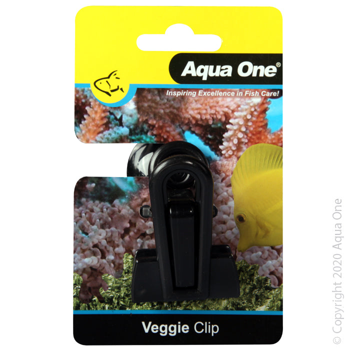 Aqua One Veggie Clip With Suction Cup 6.6cm