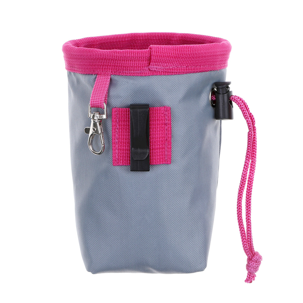 Doog Treat Pouch Grey/Pink