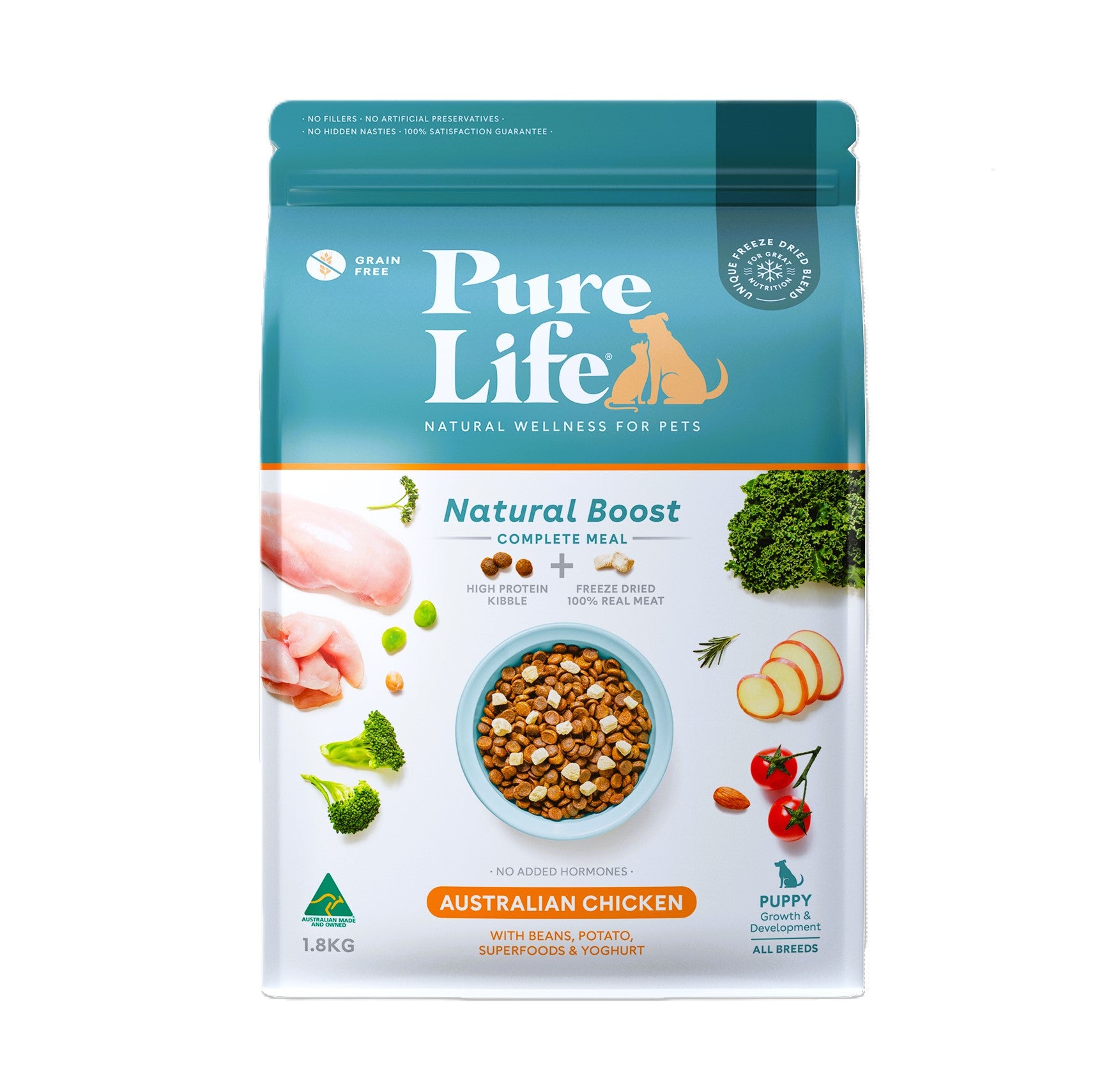 Pure Life Puppy Chicken 1.8Kg