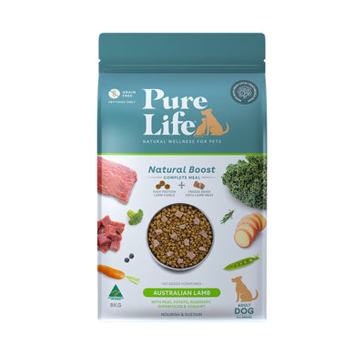 Pure Life Australian Lamb for Adult Dogs [Sz:8kg]