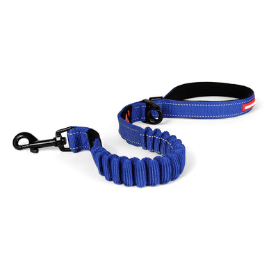 Ezy Dog Zero Shock Leash Blue 25in/64cm