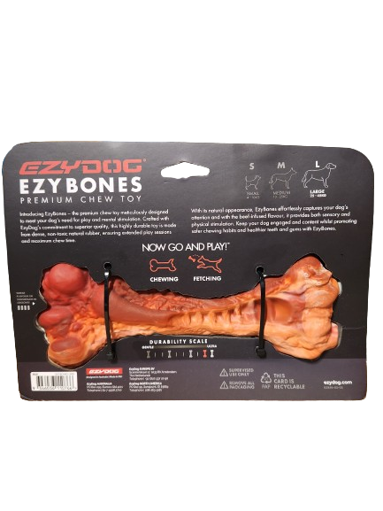 EzyDog Ezy Bones Large Red 