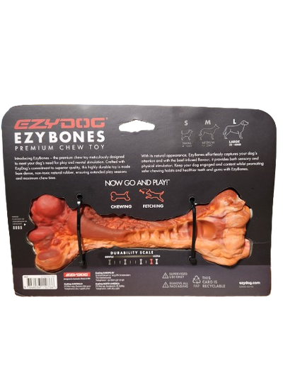 EzyDog Ezy Bones Large Red 