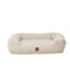 Indie & Scout Boucle Bolster Bed Medium Stone