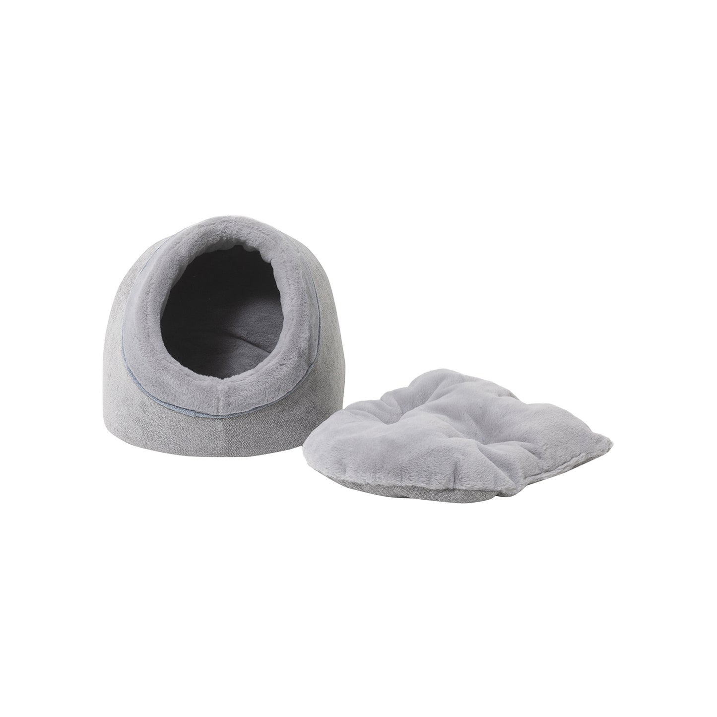 Indie & Scout Open Pet Hood One Size Grey