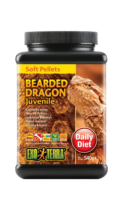 Exo Terra Juvenile Bearded Dragon Pellets 540g