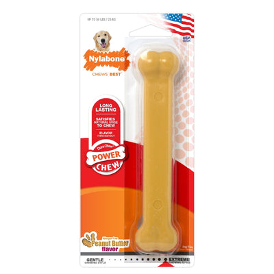 Nylabone Power Chew Peanut Butter - Giant