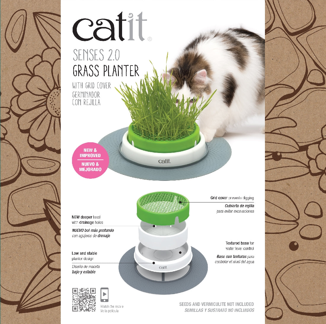 Catit 2.0 - Senses Grass Planter