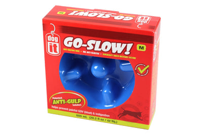 Anti Gulping Bowl Blue 600ml