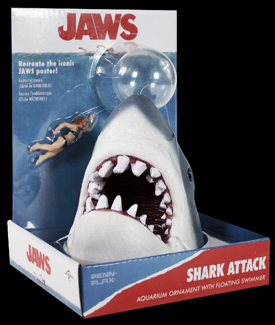 Jaws Attack With Floating Swimmer Large