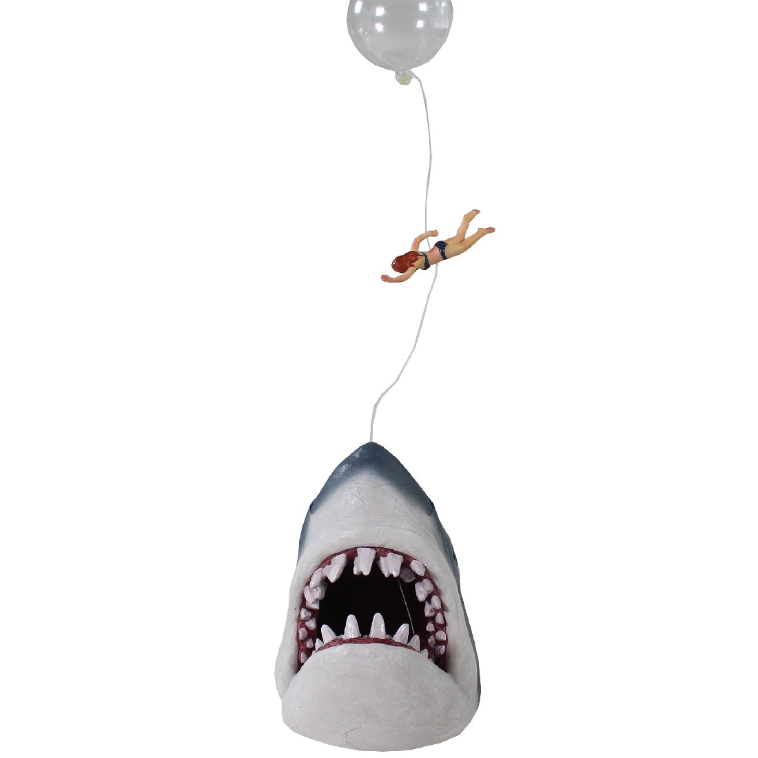 Jaws Attack With Floating Swimmer Large