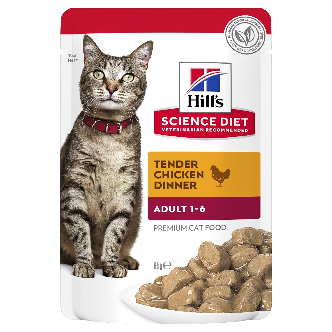 Science Diet Cat Adult Chicken 85g Pouch