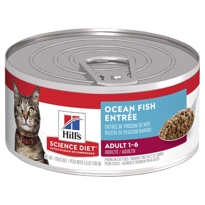 Science Diet Cat Adult Oceanfish 156g