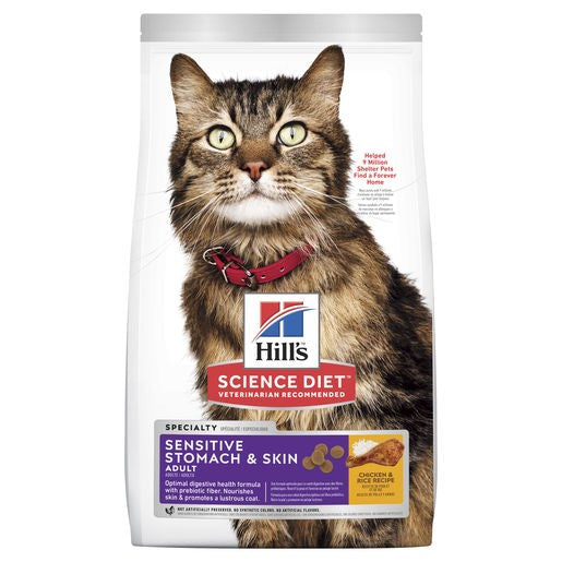 Science Diet Cat Sensitive Skin & Stomach 1.58kg