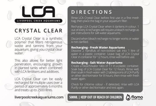 LCA Crystal Clear 500ml