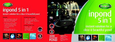 Blagdon Inpond 5 in 1 Pond Multi Filter 3000