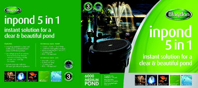 Blagdon Inpond 5 in 1 Pond Multi Filter 6000