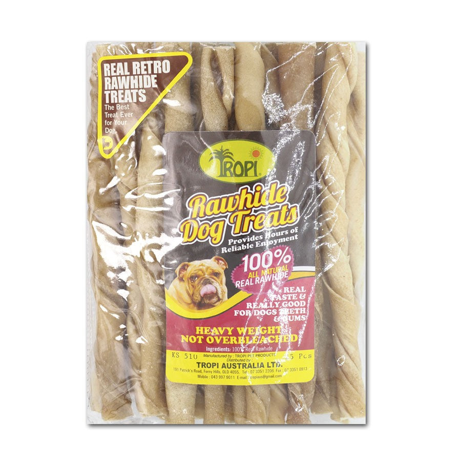 Tropi Twisted Stick 8 Inch 25 Pk