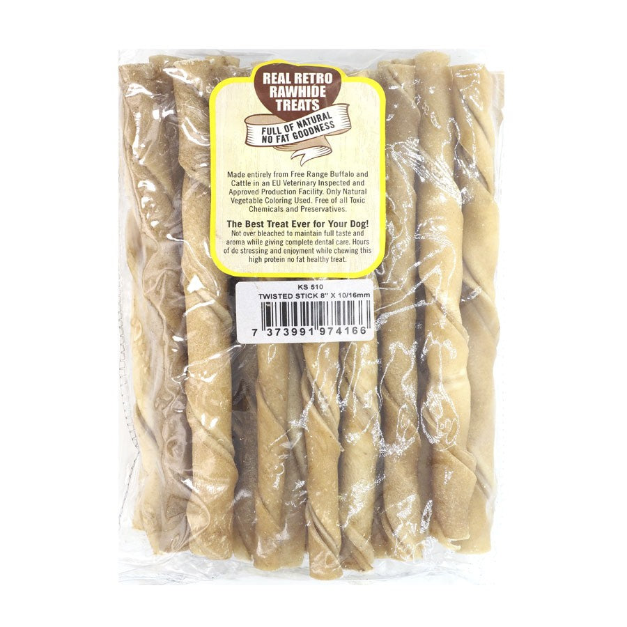 Tropi Twisted Stick 8 Inch 25 Pk