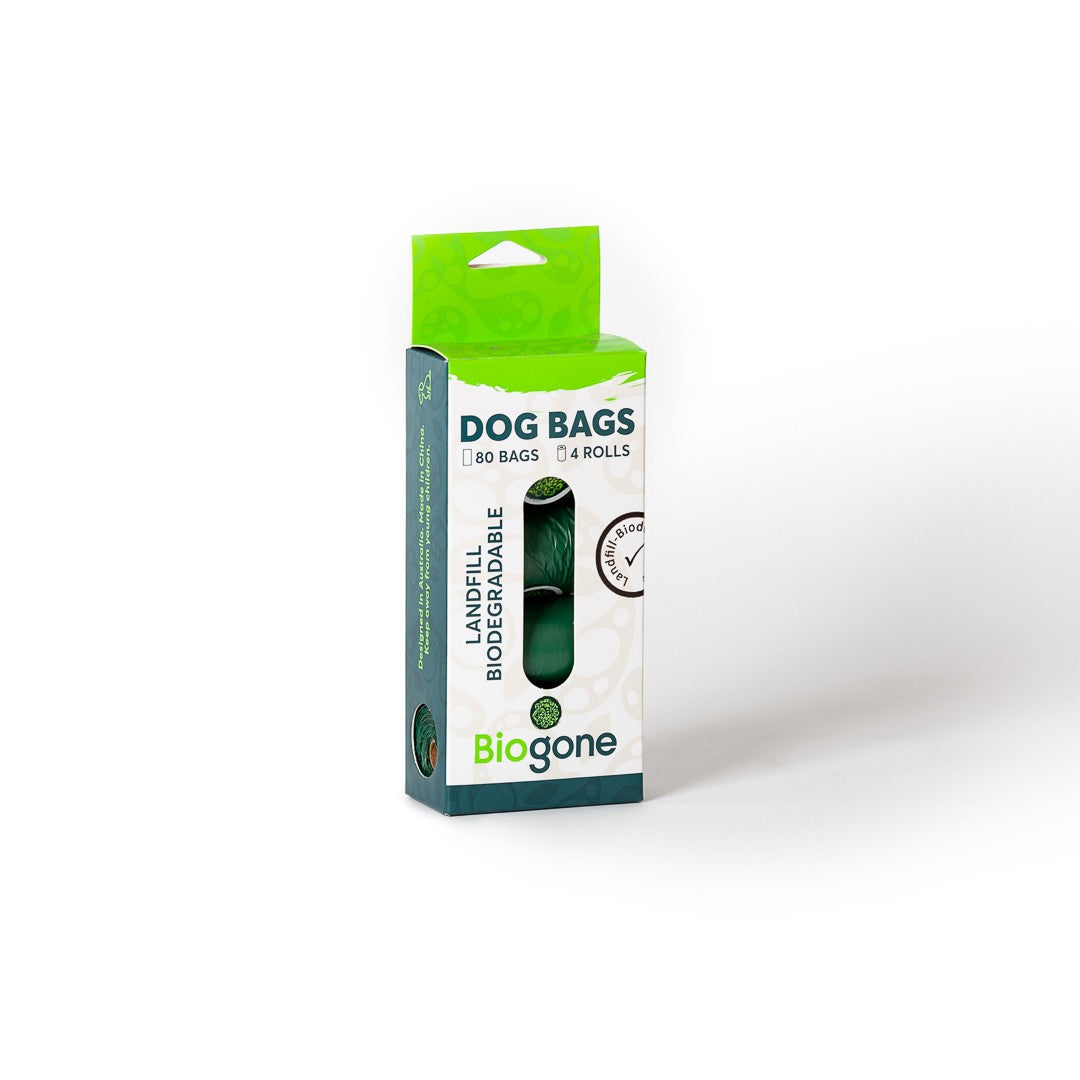 Bio-Gone Biodegradable Dog Poo Bags - 4 Rolls