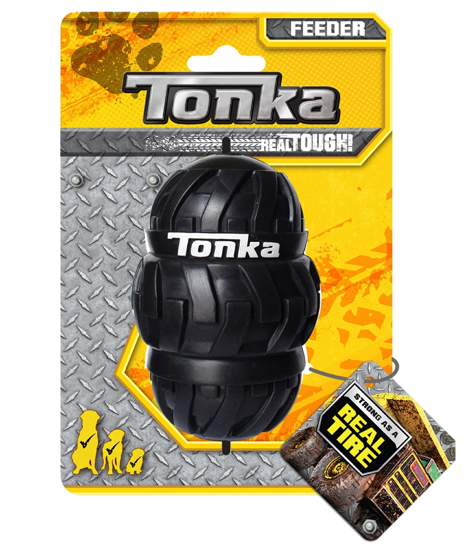 TONKA Tri Stack Tread Feeder Black 12.5cm