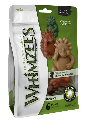 Whimzees Hedgehog Large - 6 Pack