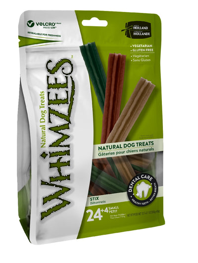 Whimzees Stix Small - 28 Pack