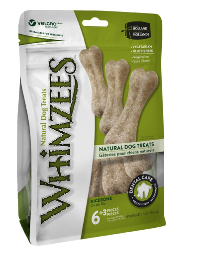 Whimzees Rice Bones - 9 Pack