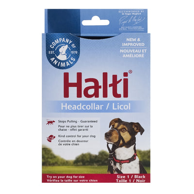 Halti Headcollar Black Size 1